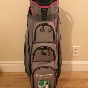 Tour Edge Ladies Exotics Xtreme Cart 7.0 Bag with 15-way Dividers & Rain Cover