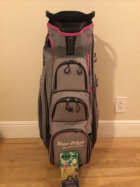 Tour Edge Ladies Exotics Xtreme Cart 7.0 Bag with 15-way Dividers & Rain Cover