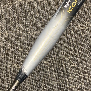 2023 Rawlings Icon Composite Bat USABat Certified (-10) Composite 21 oz 31" (Used)