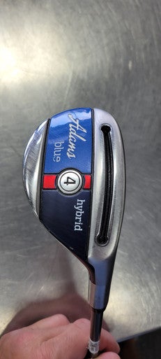 Used Adams Golf 2015 BLUE Mens Hybrid Club RH 4 Hybrid 11497-S000153719