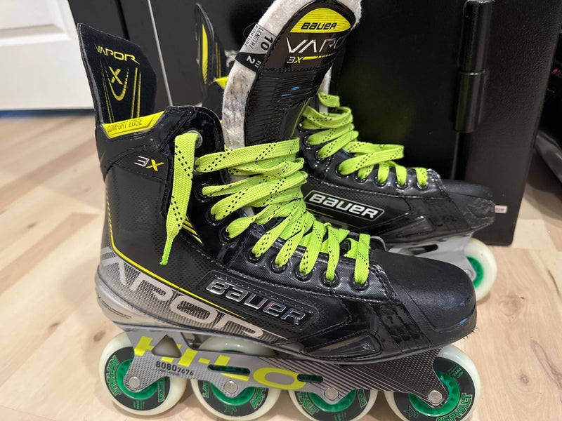 Bauer Vapor 3X Inline Skates Size 10 (Used)