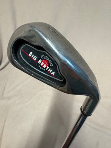 5 Iron Callaway Big Bertha Right Handed Uniflex Steel Shaft (Used)