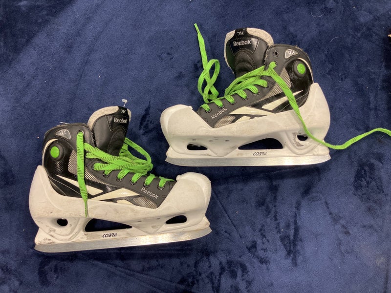 Senior Reebok 7K Hockey Goalie Skates Regular Width 8.5 (Used)