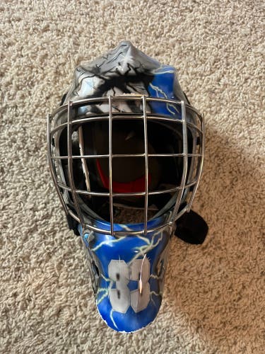 Custom Painted Senior Medium 2013 Bauer NME 7 Goalie Mask