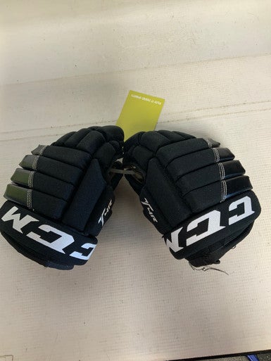 Used CCM T4R Youth Gloves Black 10" 11823-S000035923