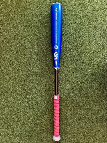 2023 DeMarini The Goods Hybrid USABat Certified Bat (-10) 20 oz 30" (Used)