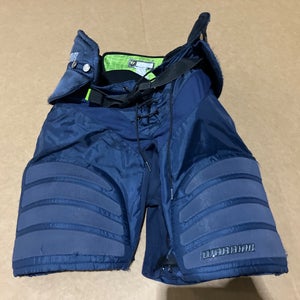 Blue Junior Medium Warrior Hockey Goalie Pants (Used)