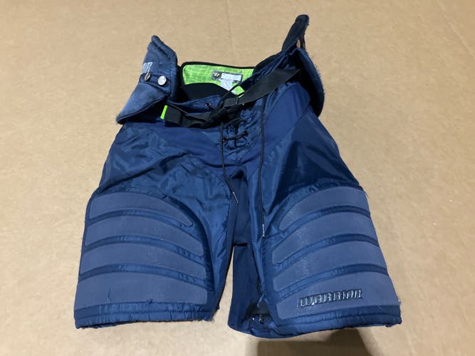 Blue Junior Medium Warrior Hockey Goalie Pants (Used)