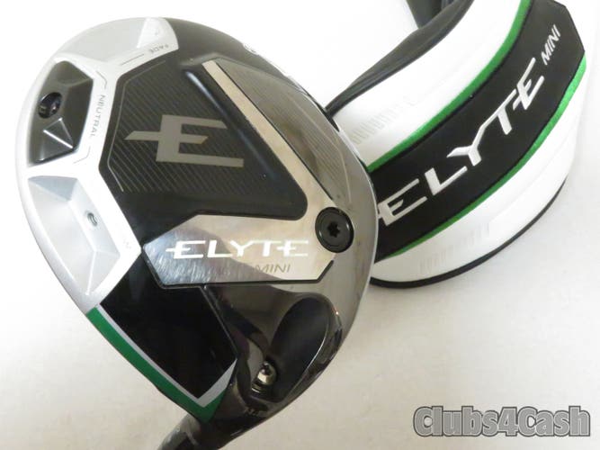 Callaway Elyte Mini Driver 11.5 Graphite Design Tour AD GP-7x +Cover Near MINT
