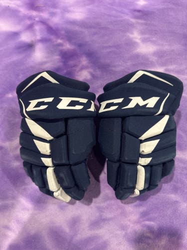 Blue Junior CCM JetSpeed FT475 Gloves 10" (Used)