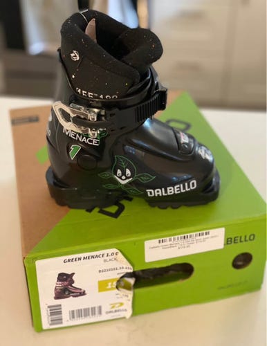 Mondo 15.5 & lower Unisex Dalbello Menace 1 Ski Boots (New)