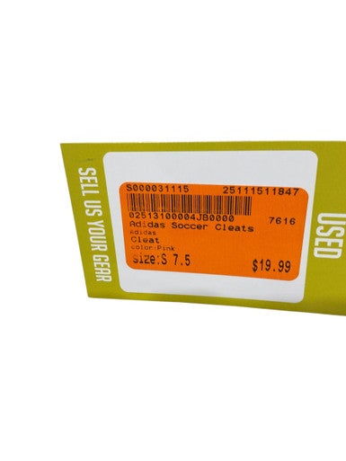 Used Adidas Soccer Cleats Pink Senior 7.5 11847-S000031115