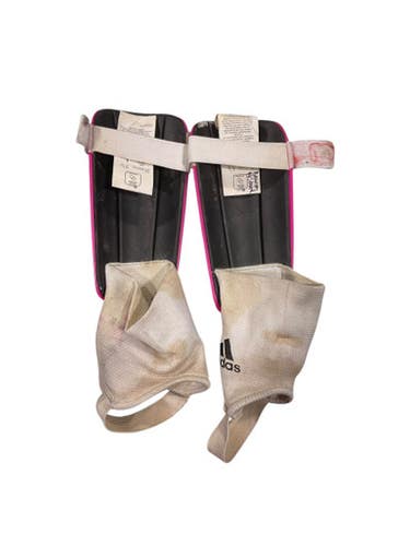 Used Adidas Soccer Shin Guards Adult Pink LG 11847-S000031098