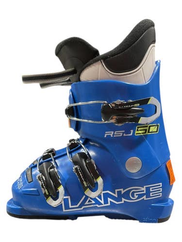 Used Lange RSJ50 Boys DH Ski Boot Royal Blue 175 MP - Y11 11847-S000031090