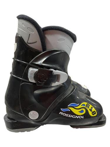 Used Rossignol R18 Boys DH Ski Boot Black 190 MP - Y12 11847-S000031088