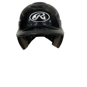 Used Rawlings BB HELMET Batting Helmet No Mask Black MD 11847-S000031077