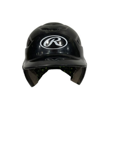 Used Rawlings BB HELMET Batting Helmet No Mask Black MD 11847-S000031077
