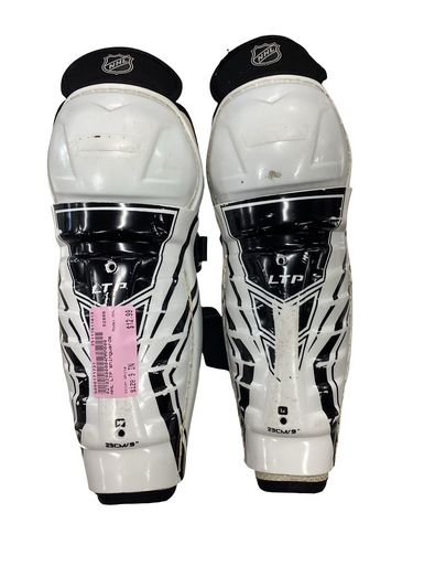 Used NHL Youth Shin Guards White 9" 11613-S000171731