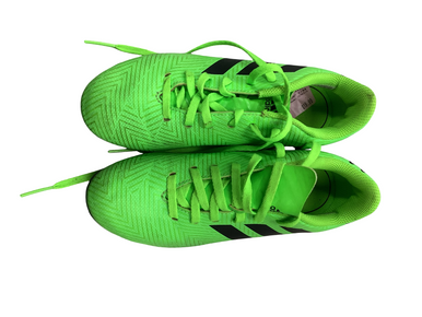 Used Adidas NEMESIS Soccer Cleats Green Junior 02.5 11613-S000171769