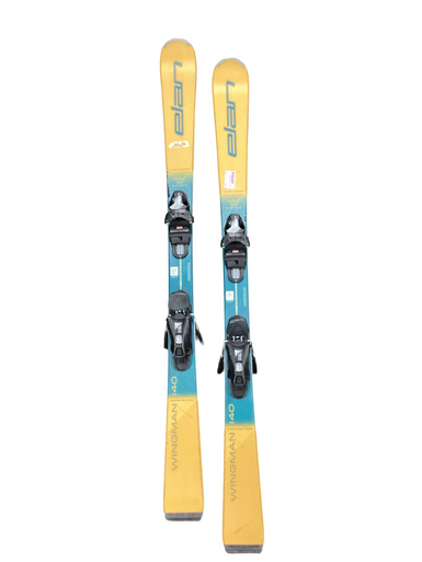 Used Elan WINGMAN GRIP WALK 7.5 CA Mens DH Ski/Binding Teal 140 cm 11613-S000171757