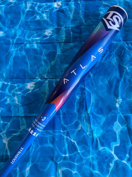 2025 Louisville Slugger Atlas Alloy Bat BBCOR Certified (-3) Alloy 30 oz 33" (Used)