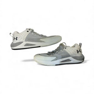 Used Under Armour Basketball Shoes M White Senior 9 11873-S000226913