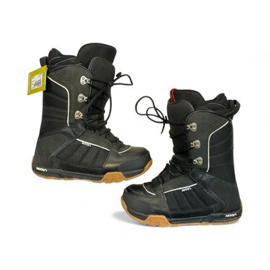 Used Nitro BARRAGE Mens Snowboard Boots Black Senior 9 11873-S000226919