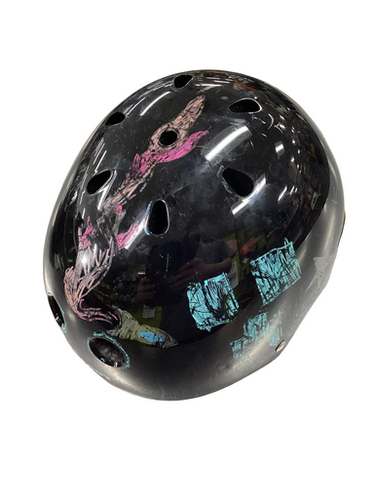 Used WIPE OUT BIKE HELMET Bike Helmet Black S/M 11613-S000169787