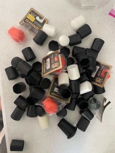 (63 PACK) Lacrosse Assorted 7/8 inch end caps