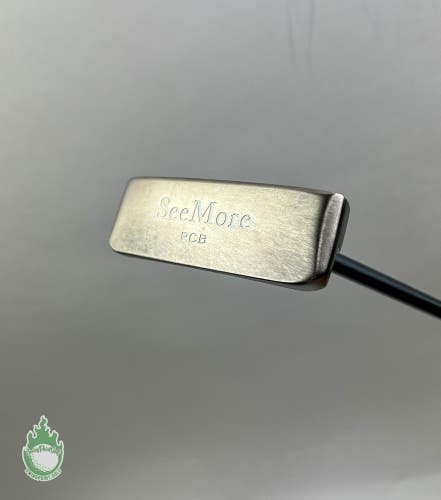 Used Right Handed SeeMore PCB Blade 33" Putter Steel Golf Club