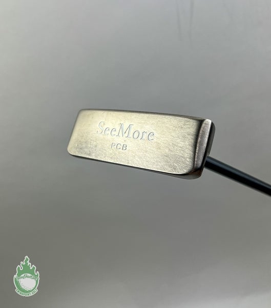 Used Right Handed SeeMore PCB Blade 33" Putter Steel Golf Club