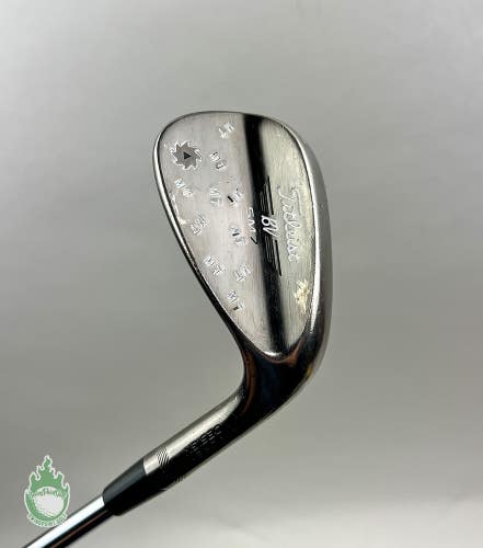 Titleist Vokey Chrome SM7 F Grind Wedge 54-14 X100 X Stiff Flex Steel Golf Club