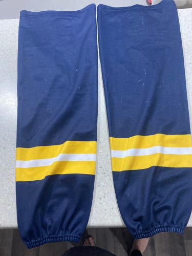 Blue Senior Large Athletic Knit HS2100 Socks Pro Stock (Used)