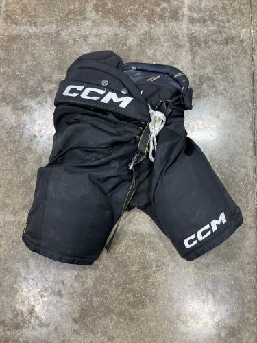 Black Senior Small CCM Tacks AS-V Hockey Pants (Used)