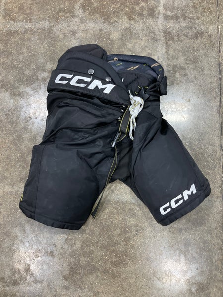 Black Senior Small CCM Tacks AS-V Hockey Pants (Used)