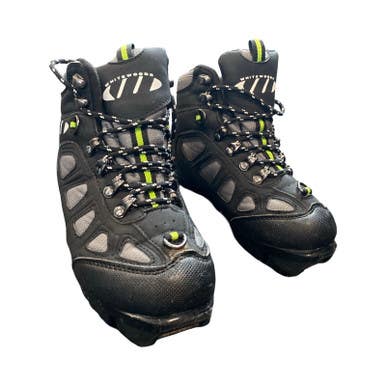 Used Whitewoods Boys NNN XC Ski Boots Black YT-13 11883-S000153951