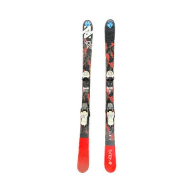 Used Volkl LEDGE JR. Boys DH Ski/Binding Black And Red 138 cm 11883-S000153949