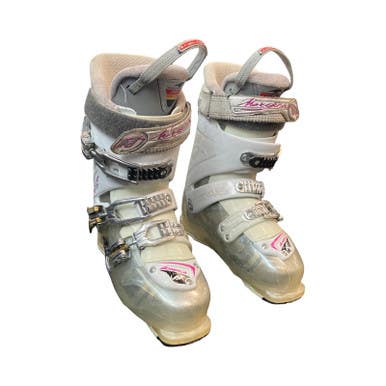 Used Nordica TRANSFIRE R1 Womens DH Ski Boot White 265 MP - M08.5 - W09.5 11883-S000153927