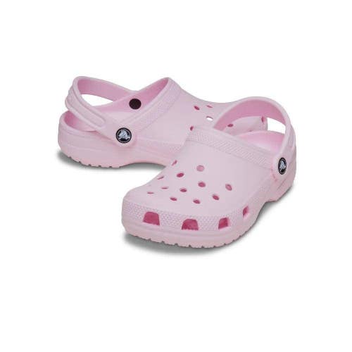 Crocs Classic Clogs Unisex Kids US 5C Pink Milk Round Toe Slip On Sandals TLW615