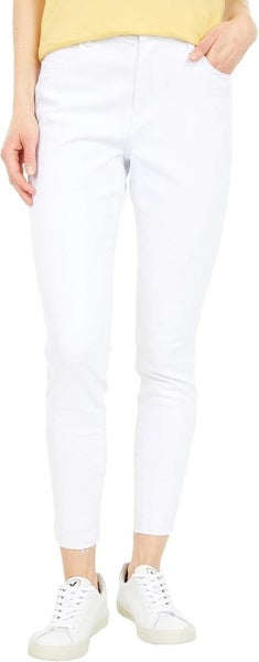 KUT from the Kloth Ankle Skinny Jeans Womens 6 Optic White Cotton Stretch TLW621