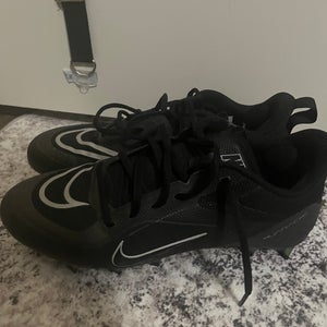 Black Men's Size M 7.0 (W 8.0) Nike Alpha Huarache 8 Varsity LAX Low Top (Used)