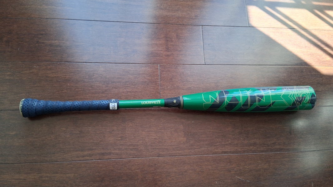 2023 Green Louisville Slugger Meta Composite USSSA Certified Bat (-10) 20 oz 30" (Used)