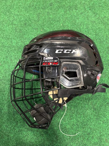 Black CCM Tacks 910 Helmet (Used) | Medium