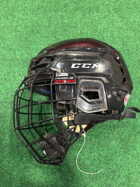 Black CCM Tacks 910 Helmet (Used) | Medium