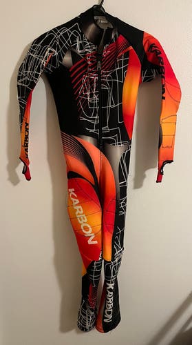 Youth Small Karbon Ski Suit (Used) FIS Legal