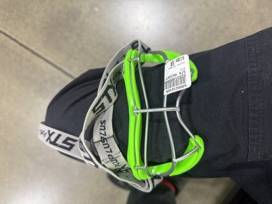 Used STX 4SIGHT PLUS Lacrosse Facial Protect Green Senior 11605-S000210169