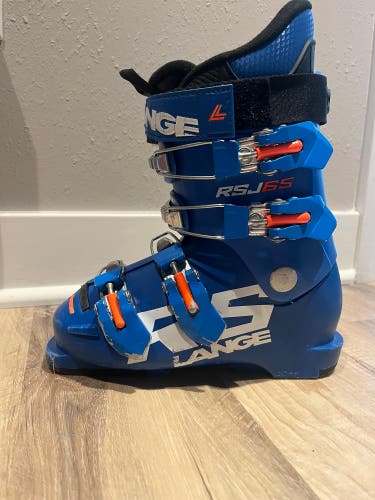 Mondo 20 & 20.5 Unisex Lange RSJ 65 Racing Ski Boots (Used)