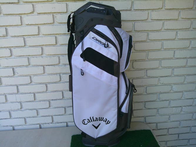 Callaway ORG 14 Cart Bag (WHITE)