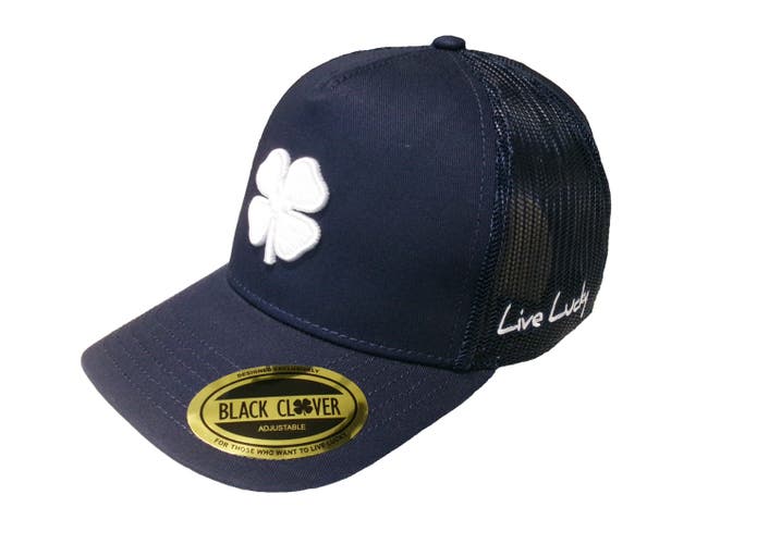 NEW Black Clover Live Lucky Hardy #1 Navy Adjustable Snapback Golf Hat