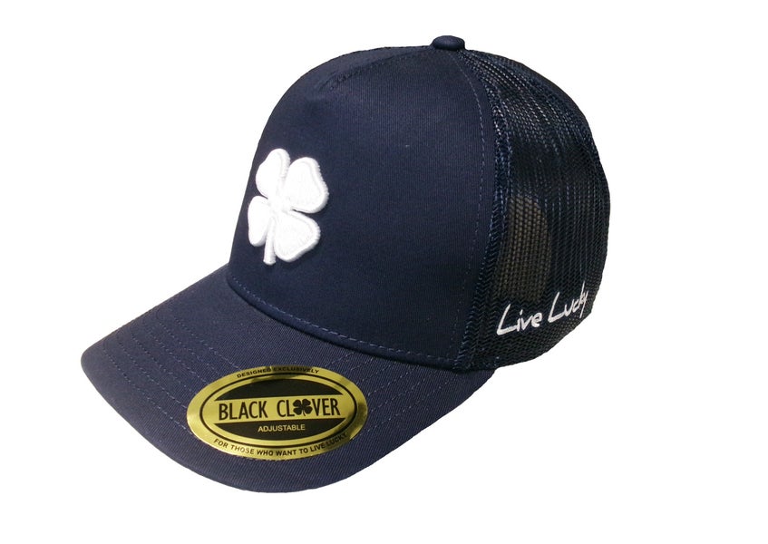 NEW Black Clover Live Lucky Hardy #1 Navy Adjustable Snapback Golf Hat